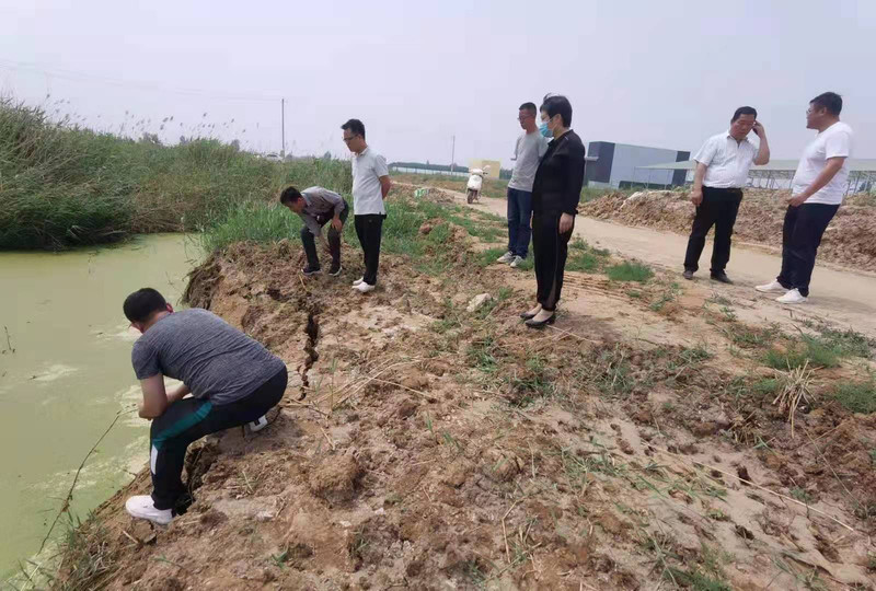 5.13县环保局查看坑塘黑臭水体治理.jpg