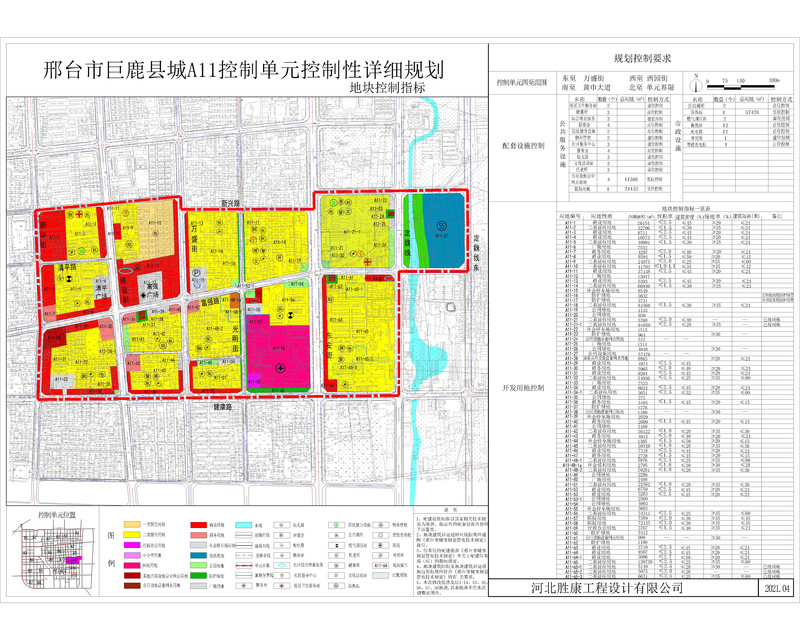 巨鹿县控制性详细规划a11-36部分地块调整用地性质的公示